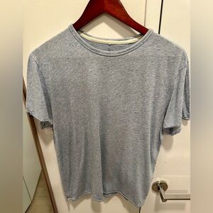 Rag & Bone Light Blue Short Sleeve Tee